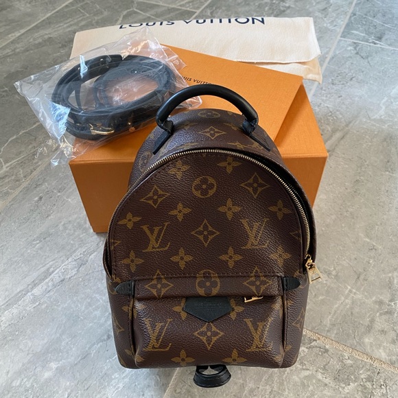 louis vuitton backpack poshmark